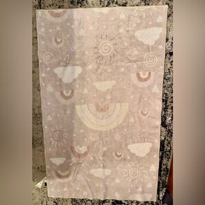 Pastel Cloud and Rainbow Rug